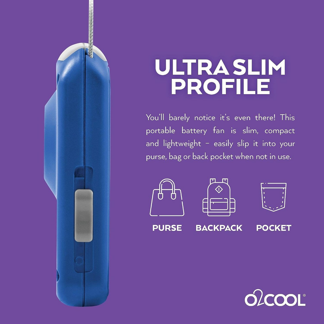 O2Cool Deluxe Necklace Fan Assorted Counter Display