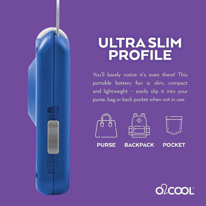 O2Cool Deluxe Necklace Fan Assorted Counter Display