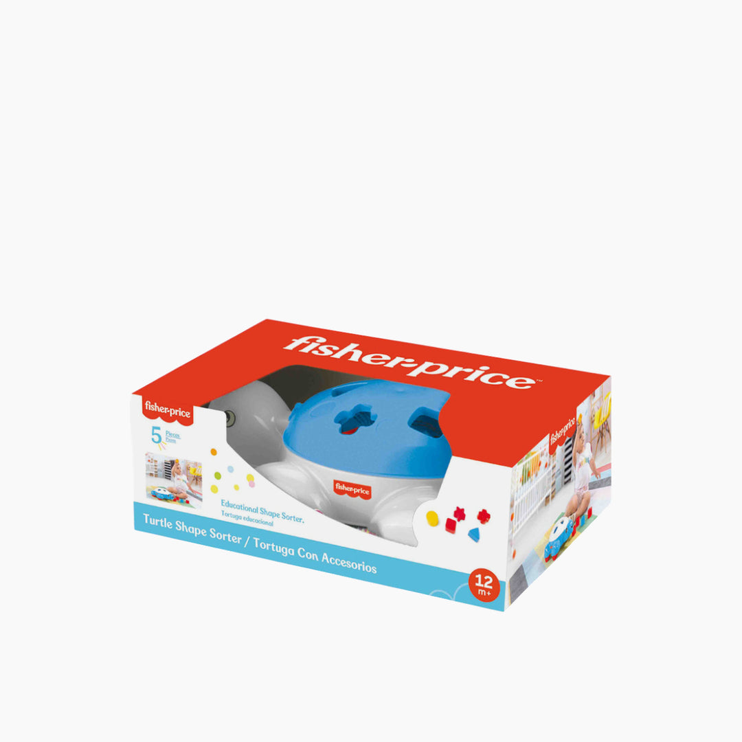 Fisher Price Turtle Shape Sorter 5 Pcs