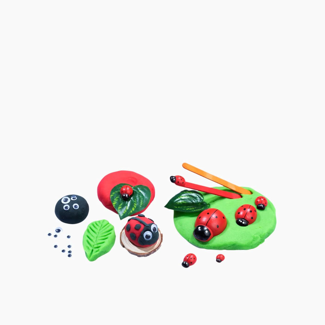 Ladybug Playdough - HUNA