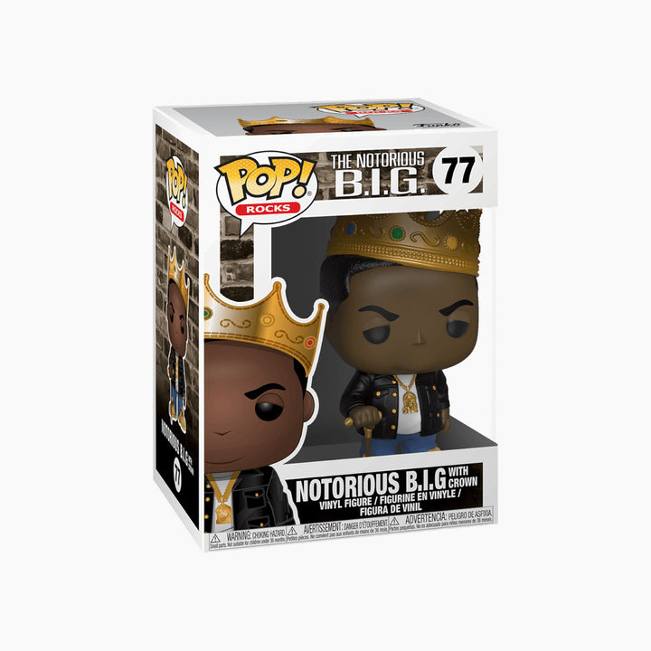 Funko Pop! Rocks: Music- Notorious B.I.G. With Crown