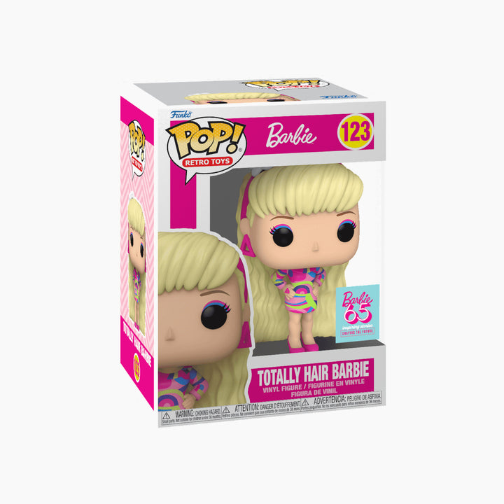 !Funko Pop ألعاب كلاسيكية: باربي- باربي ذات الشعر الرائع إصدار الذكرى 65