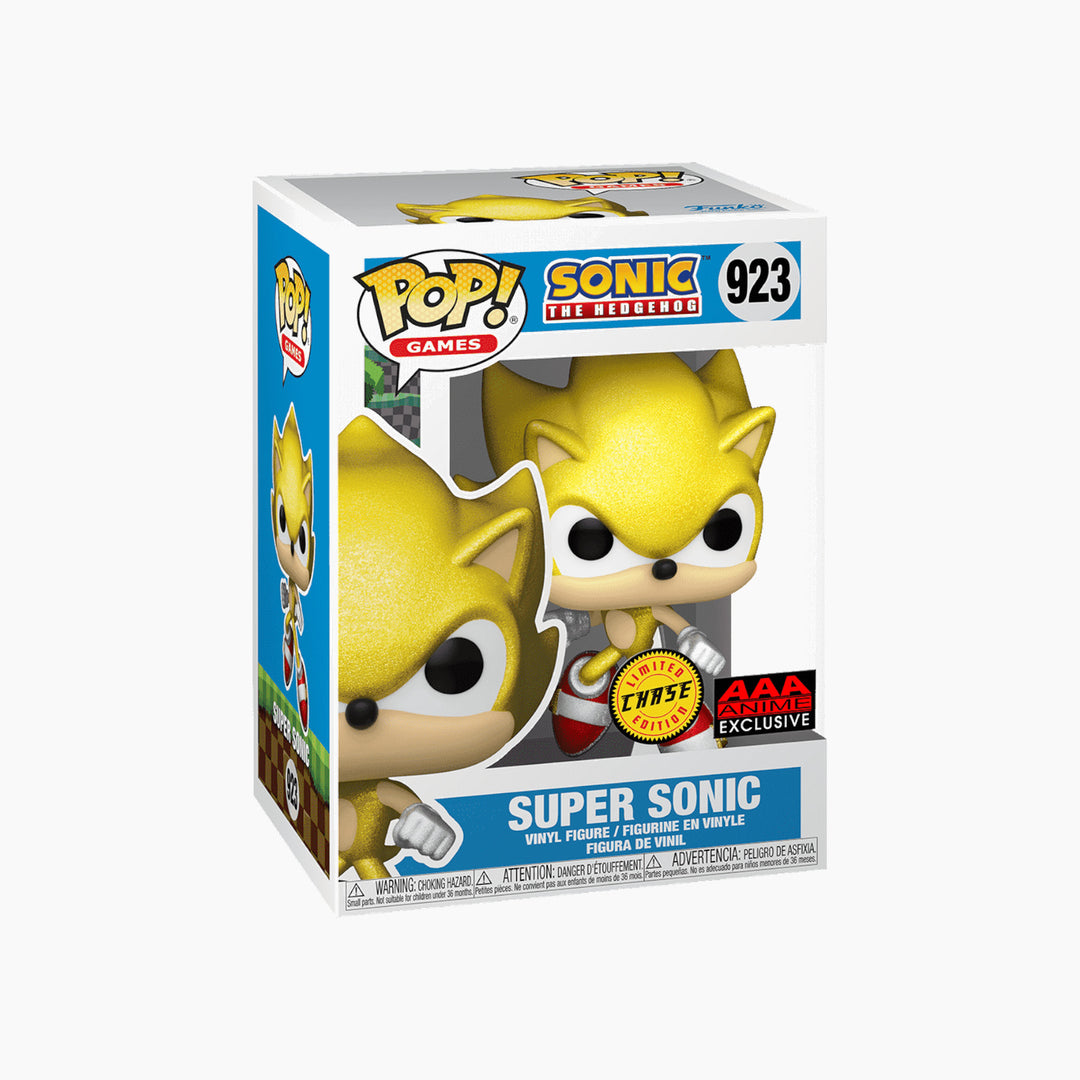 Funko Pop! Games: Sonic- Super Sonic With Chase