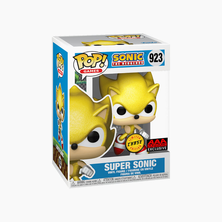 Funko Pop! Games: Sonic- Super Sonic With Chase