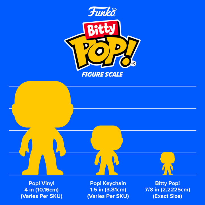 Funko Bitty Pop! ألعاب ريترو هاسبرو- مستر بوتيتو هيد حزمة من 4 قطع السلسلة 1