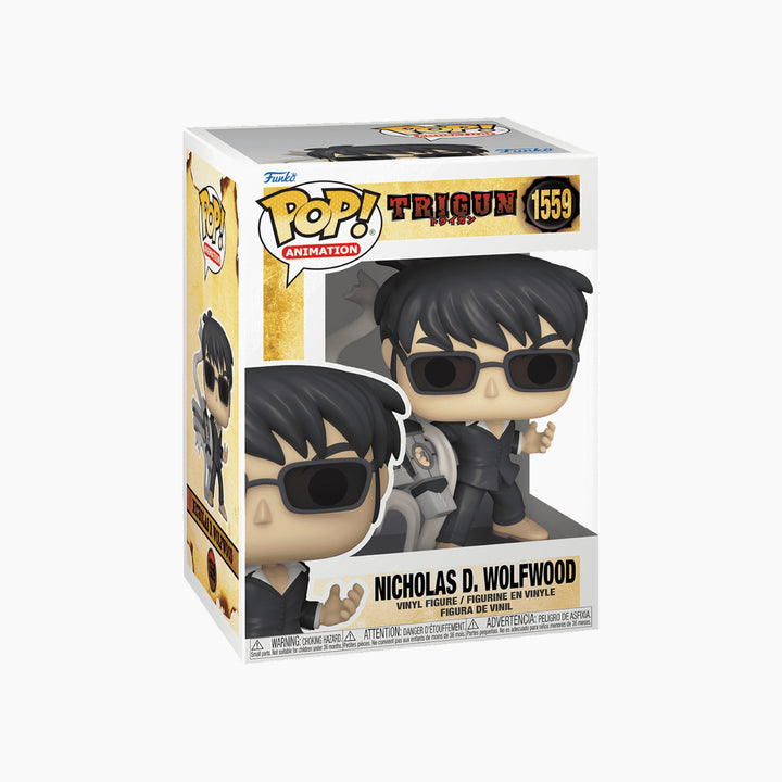 Funko Pop! Animation: Trigun- Nicholas D. Wolfwood With Punisher Cross