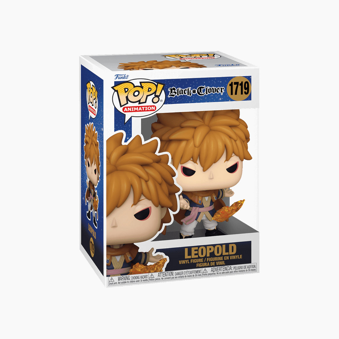 Funko Pop! رسوم متحركة: Black Clover- ليوبولد