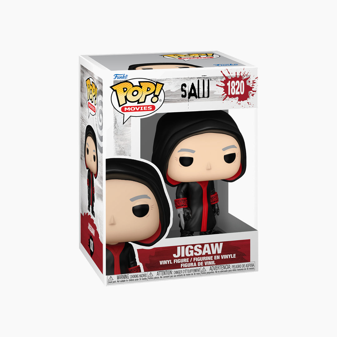 Funko Pop! Movies: Saw- Jigsaw Killer With Chase