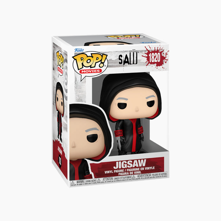 Funko Pop! Movies: Saw- Jigsaw Killer With Chase