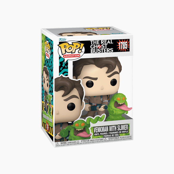 Funko Pop &amp; Buddy! Animation: The Real Ghostbusters- Venkman With Slimer