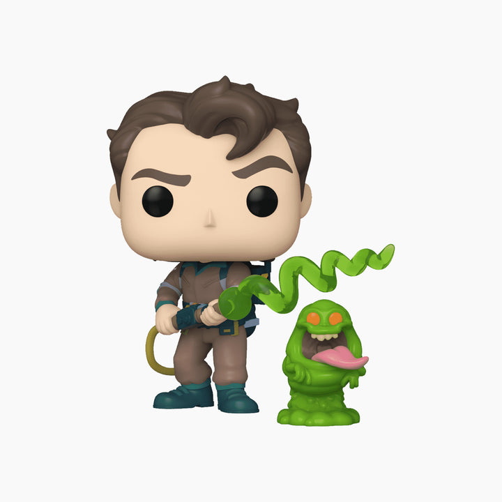 Funko Pop &amp; Buddy! Animation: The Real Ghostbusters- Venkman With Slimer