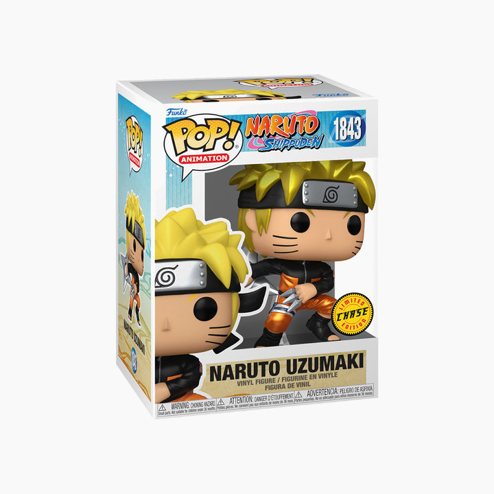 !Funko Pop أنمي: ناروتو - ناروتو أوزوماكي شوريكين مع مطاردة!