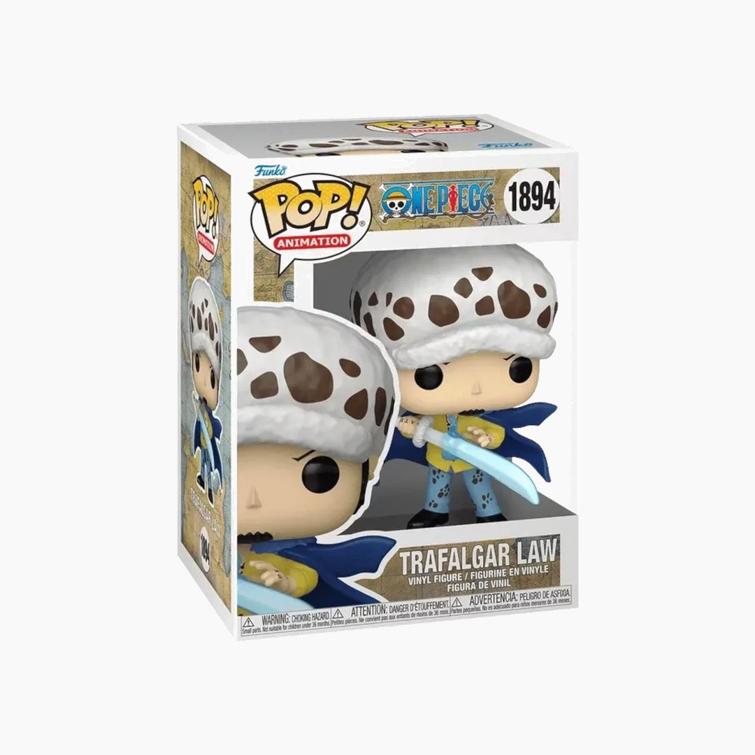 Funko Pop! Animation: One Piece- Law With Blue Anesthesia