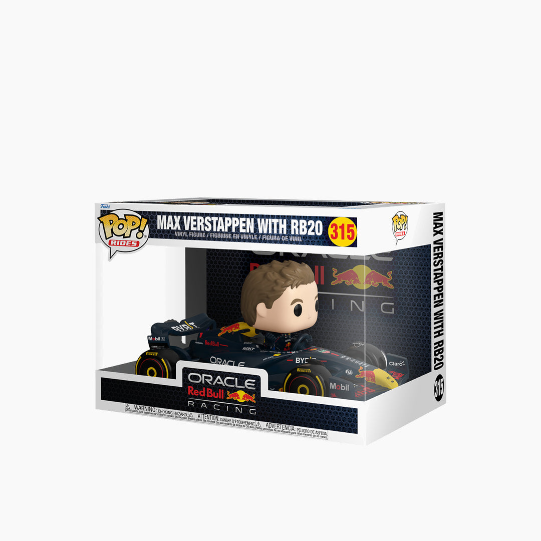 Funko Pop! Rides Super Deluxe Formula 1: Red Bull- Max Verstappen With Rb20