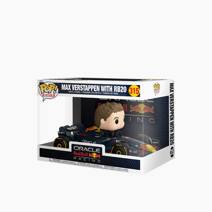 Funko Pop! Rides Super Deluxe Formula 1: Red Bull- Max Verstappen With Rb20