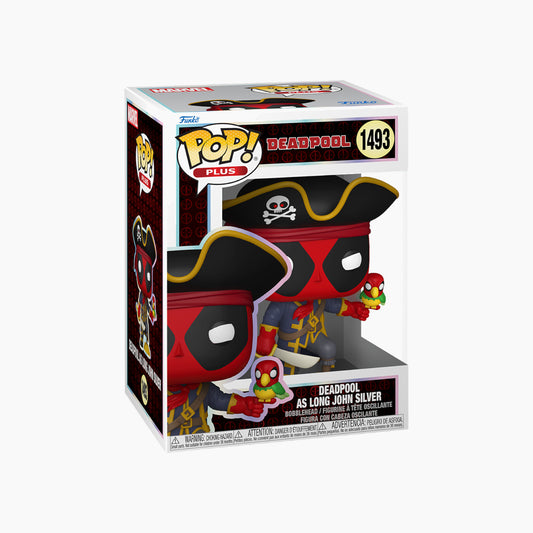 Funko Pop! Plus Marvel: Deadpool As John Long Silver