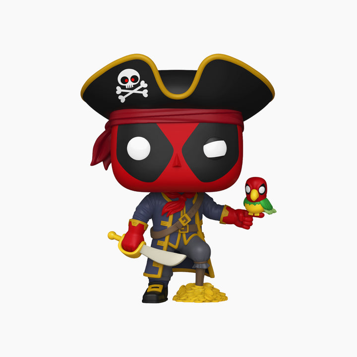 Funko Pop! Plus Marvel: Deadpool As John Long Silver