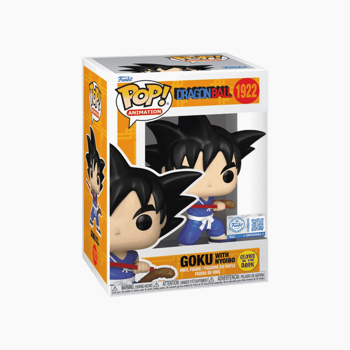 Funko Pop! Animation: Dragon Ball- Goku With Nyoibou Glow In The Dark