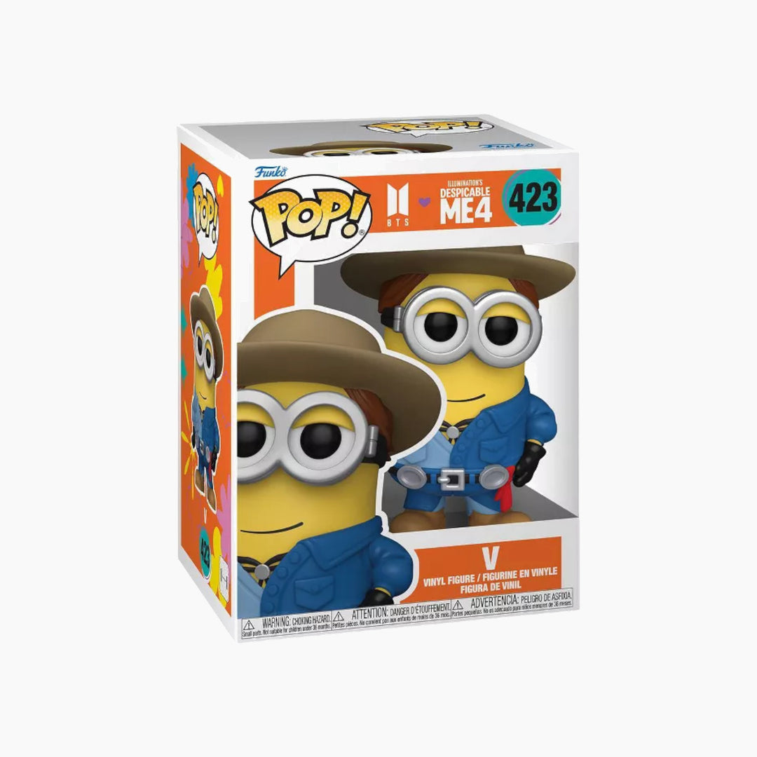 Funko Pop! Rocks: Bts X Despicable Me 4- V Minion