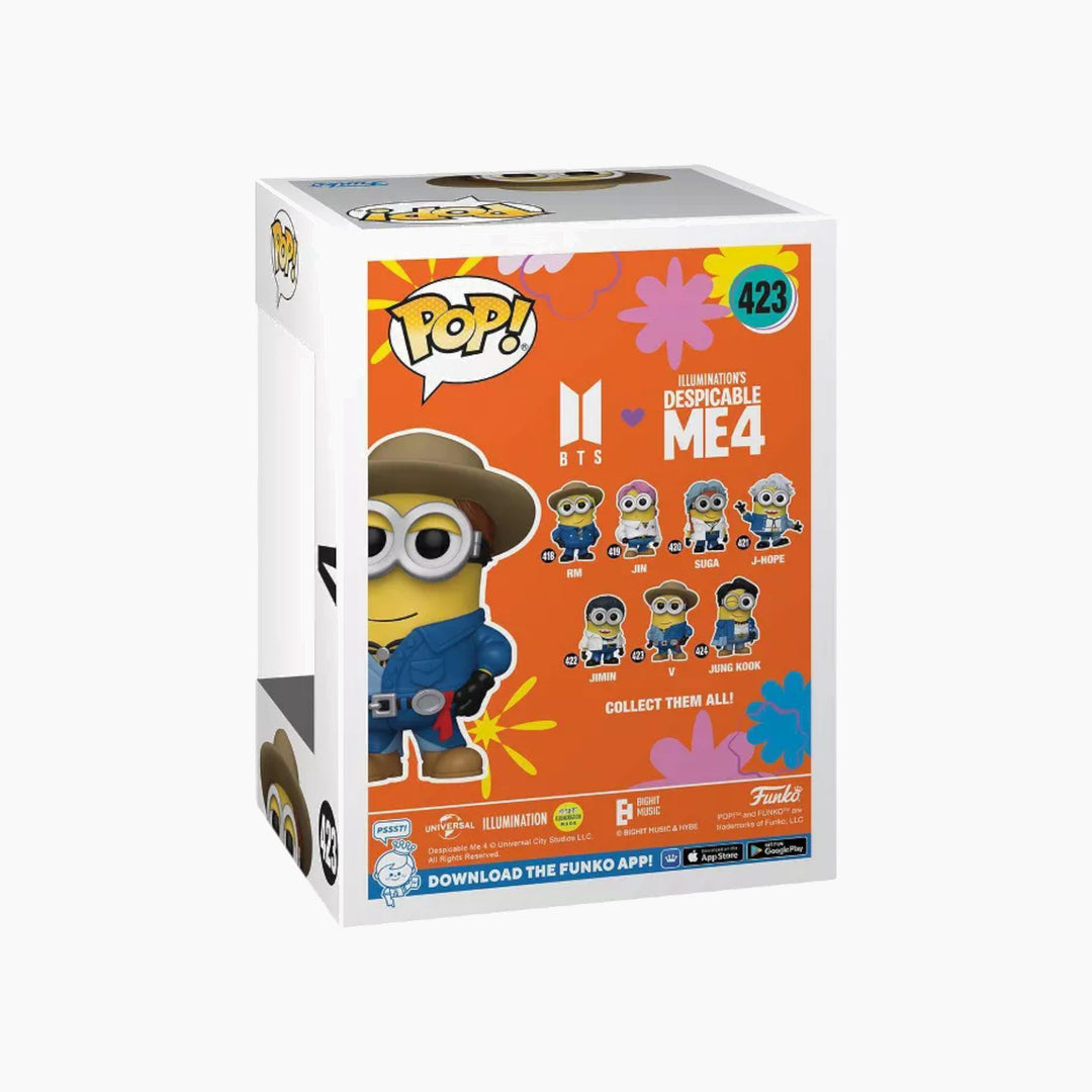 Funko Pop! Rocks: Bts X Despicable Me 4- V Minion