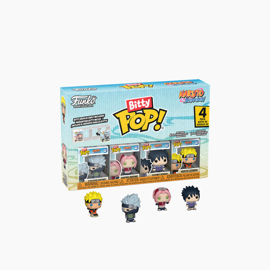 Funko Bitty Pop! Naruto Shippuden Team 7 With Chase 4-Pack Series 1