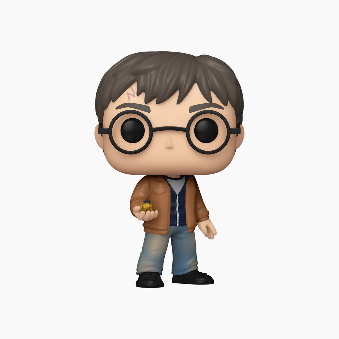 Funko Pop! Harry Potter vinyl figure wielding the Resurrection Stone