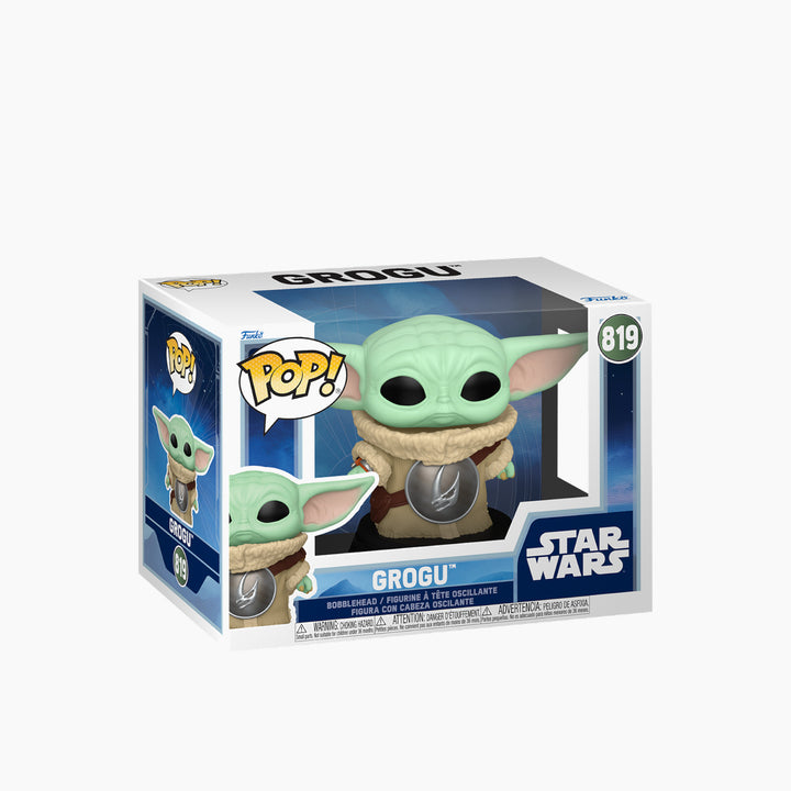 Funko Pop! Star Wars: Grogu With Mudhorn Chest Armor