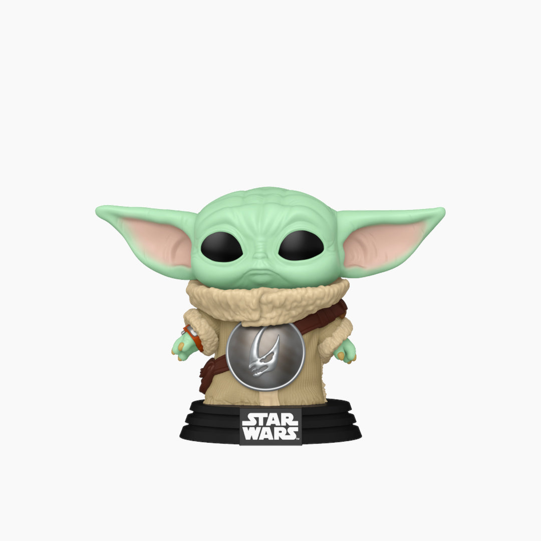 Funko Pop! Star Wars: Grogu With Mudhorn Chest Armor