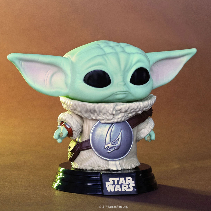Funko Pop! Star Wars: Grogu With Mudhorn Chest Armor