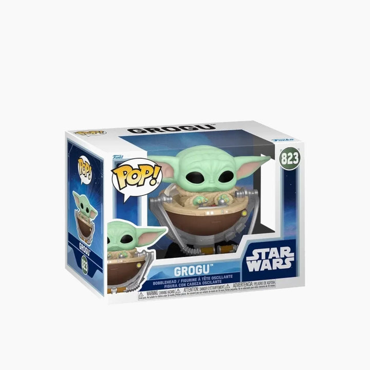 Grogu in pram vinyl figure