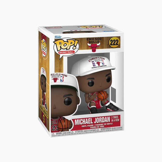 Funko Pop! Basketball: Nba Bulls- Michael Jordan 3 Times In A Row
