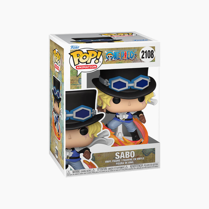 Funko Pop! Sabo figure attacking with pipe