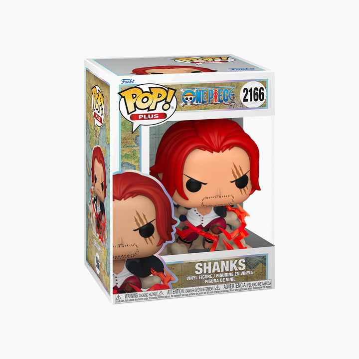 Funko Pop Plus! Animation One Piece Shanks vinyl figure