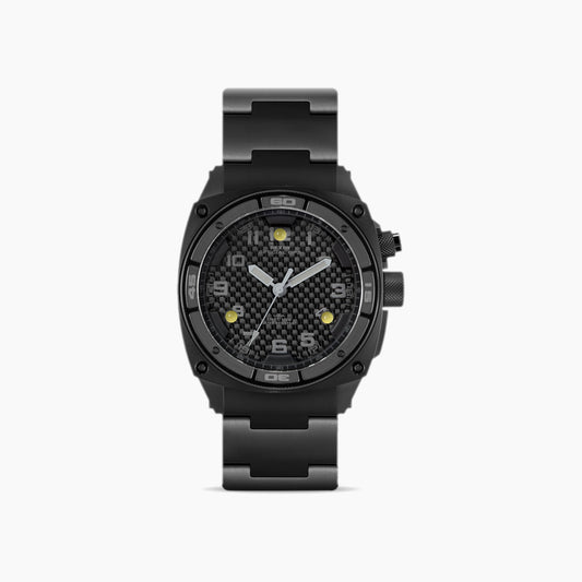 MTM Watches Falcon Black On Black Titanium 44MM