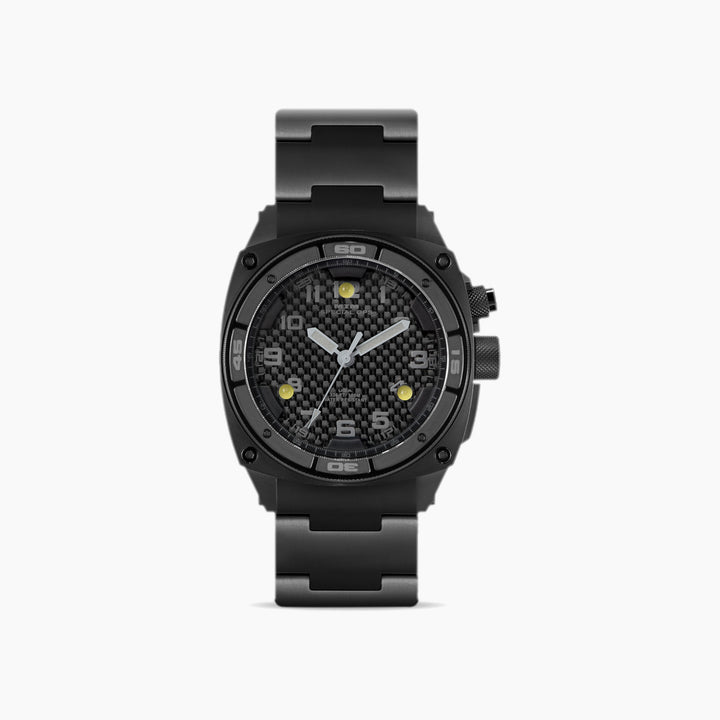MTM Watches Falcon Black On Black Titanium 44MM