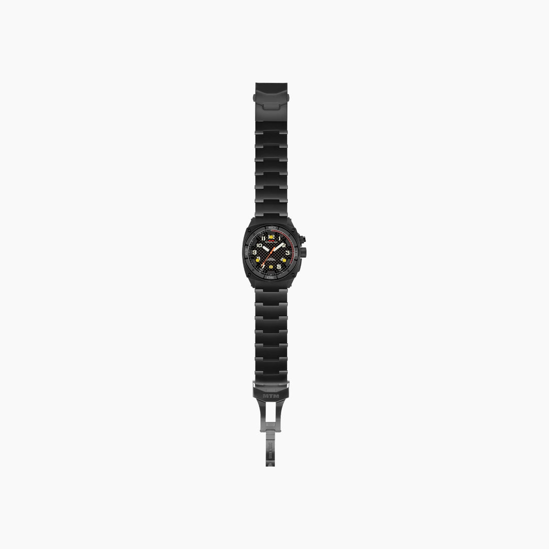 MTM Watches Falcon Black Steel 44MM