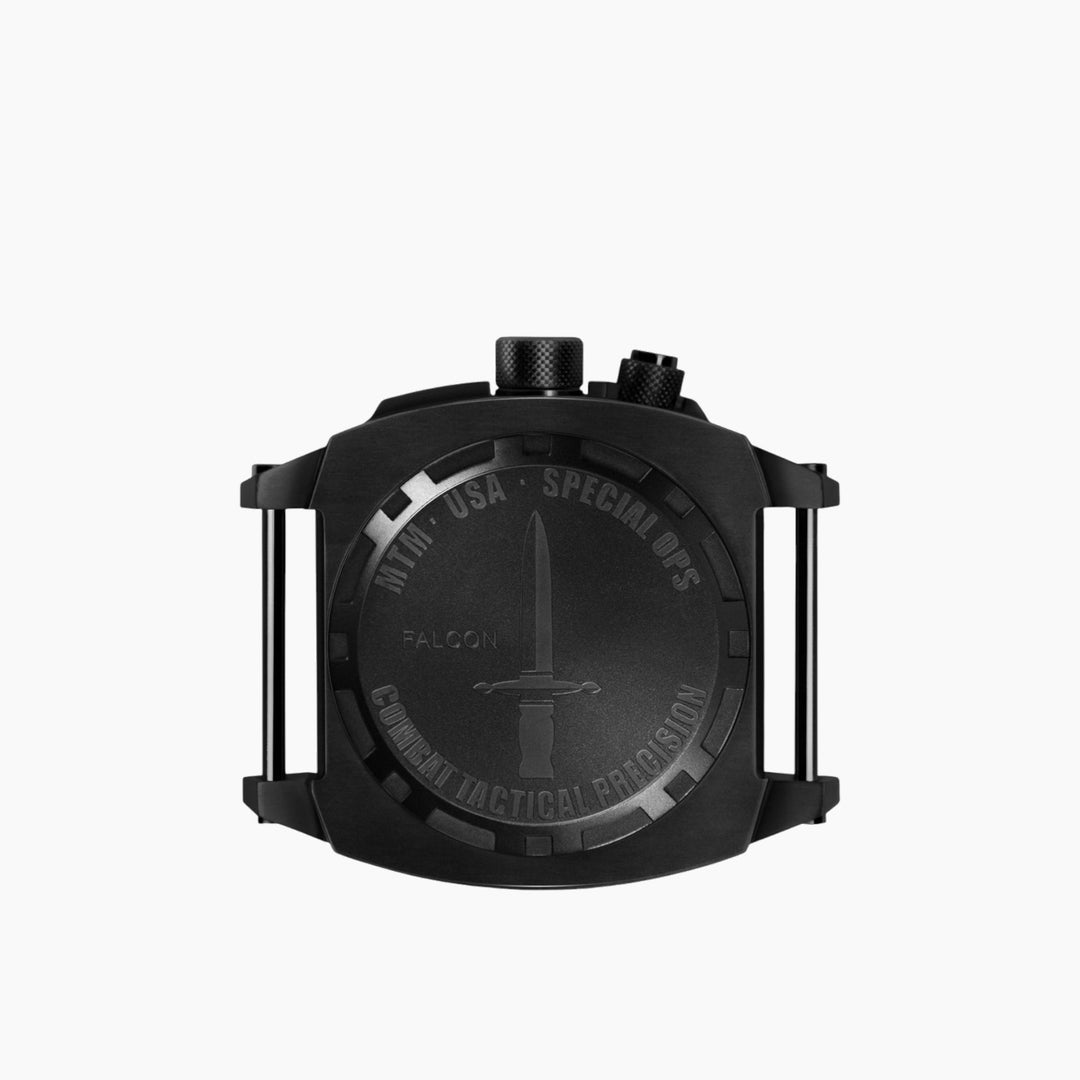 MTM Watches Falcon Black Steel 44MM