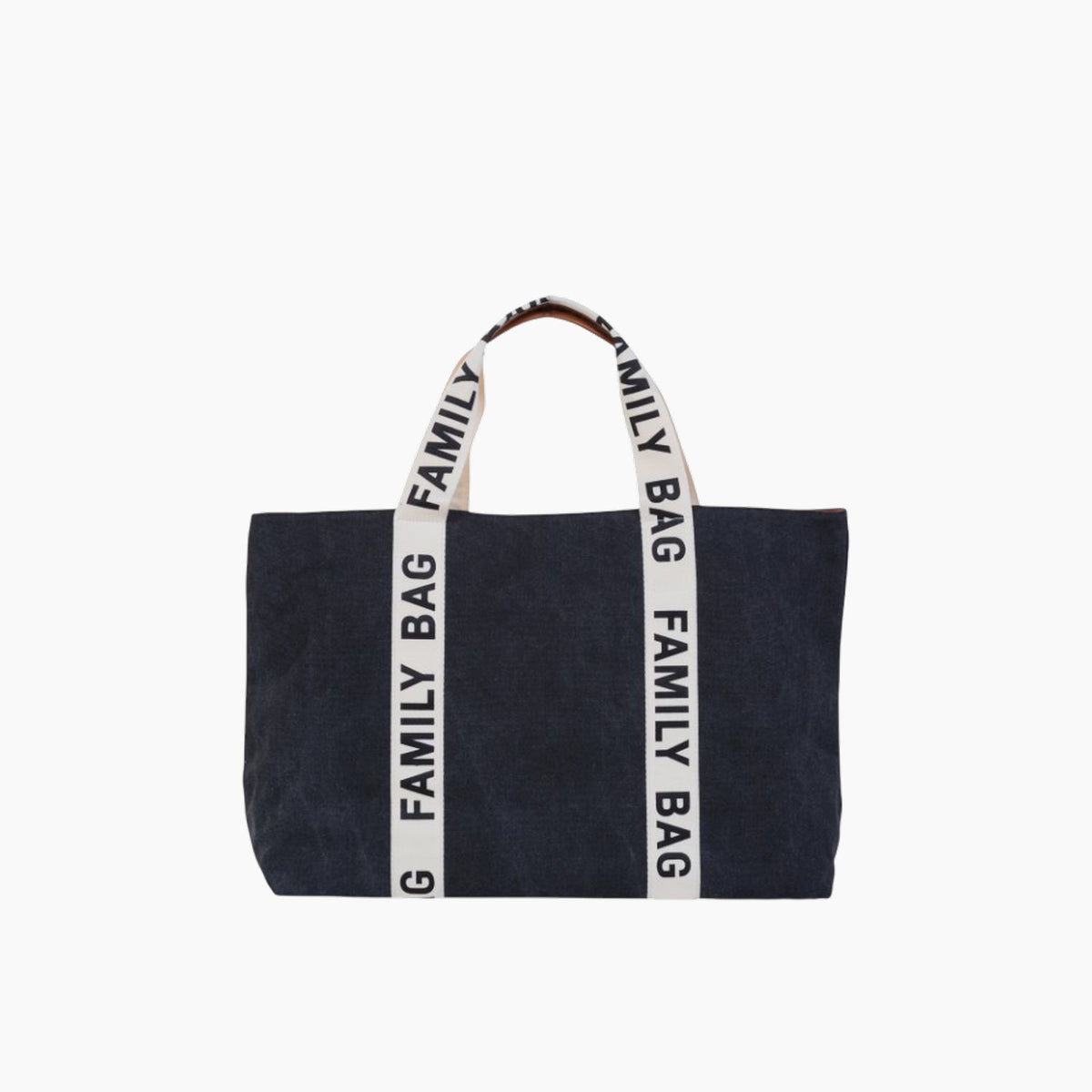 Childhome Signature Canvas black nursery bag