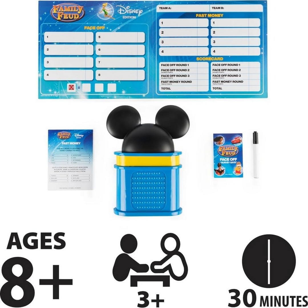 Family Feud Disney Edition Board Game
