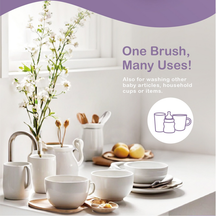 Farlin Bottle and Nipple Brushes