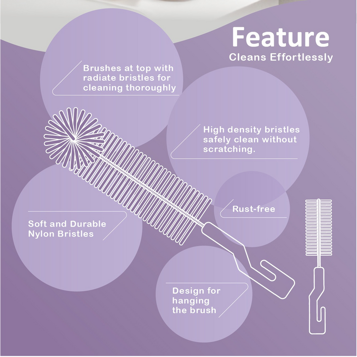 Farlin Bottle and Nipple Brushes