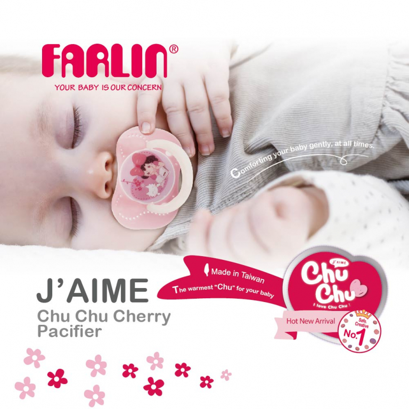 Farlin Chu Chu Pacifier Glow Farlin Chu Chu Pacifier Glow
