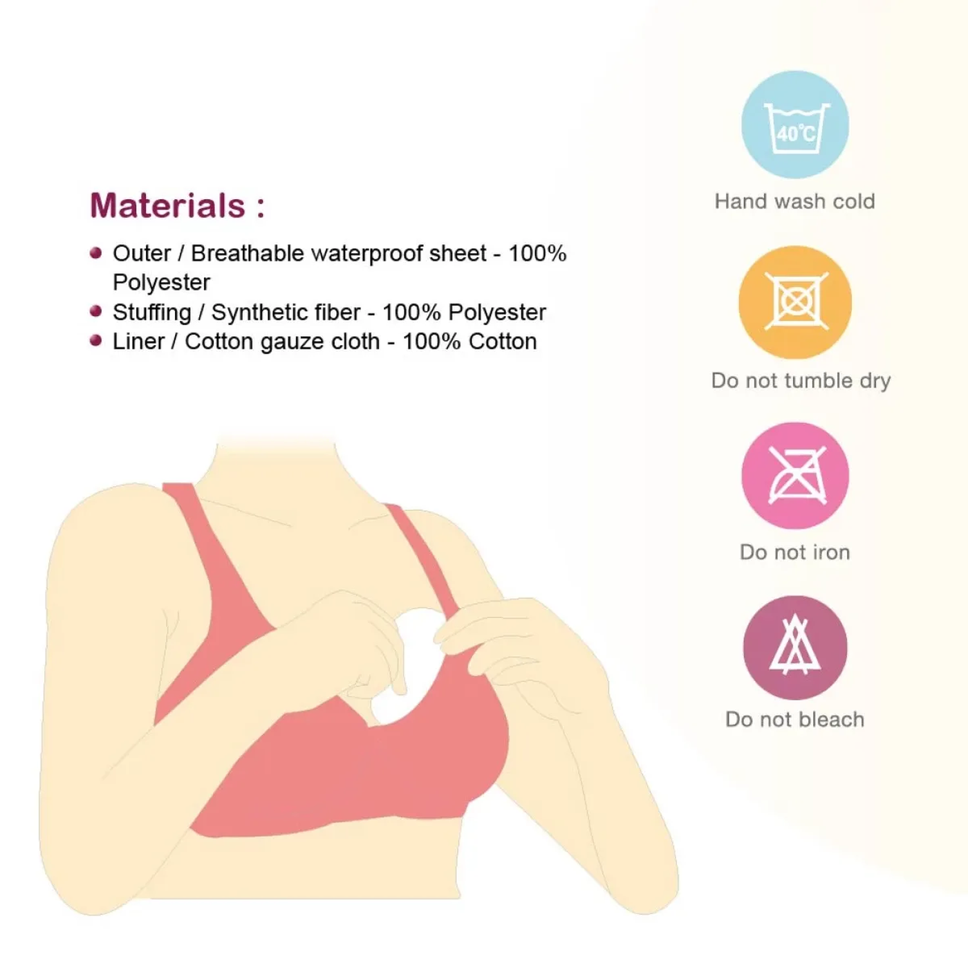 Farlin Washable Breast Pad Farlin Washable Breast Pad