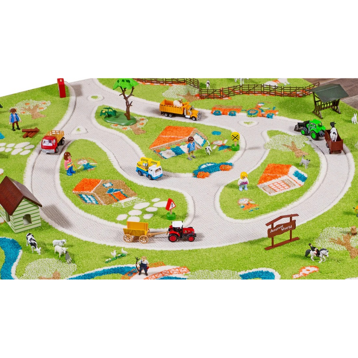 IVI World Farm Play Rug, 100% polypropylene
