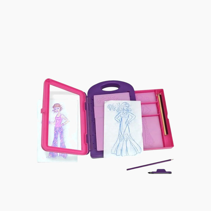 Melissa &amp; Doug Fashion Design Activity Kit for pretend play