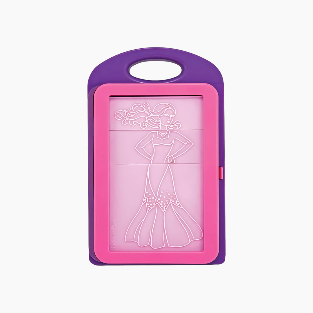 Melissa &amp; Doug Fashion Design Activity Kit for pretend play