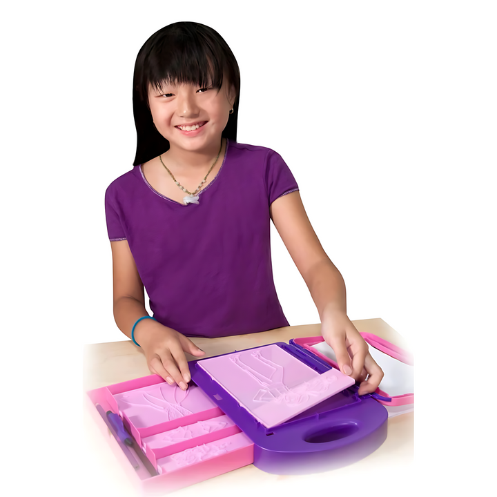 Melissa &amp; Doug Fashion Design Activity Kit for pretend play