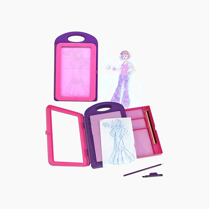 Melissa &amp; Doug Fashion Design Activity Kit for pretend play
