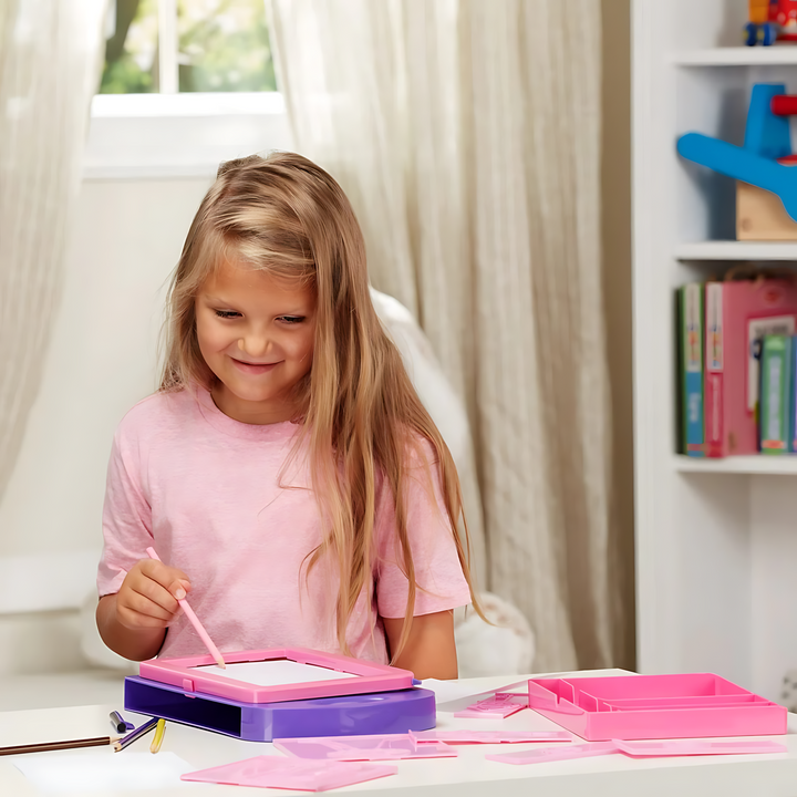 Melissa &amp; Doug Fashion Design Activity Kit for pretend play