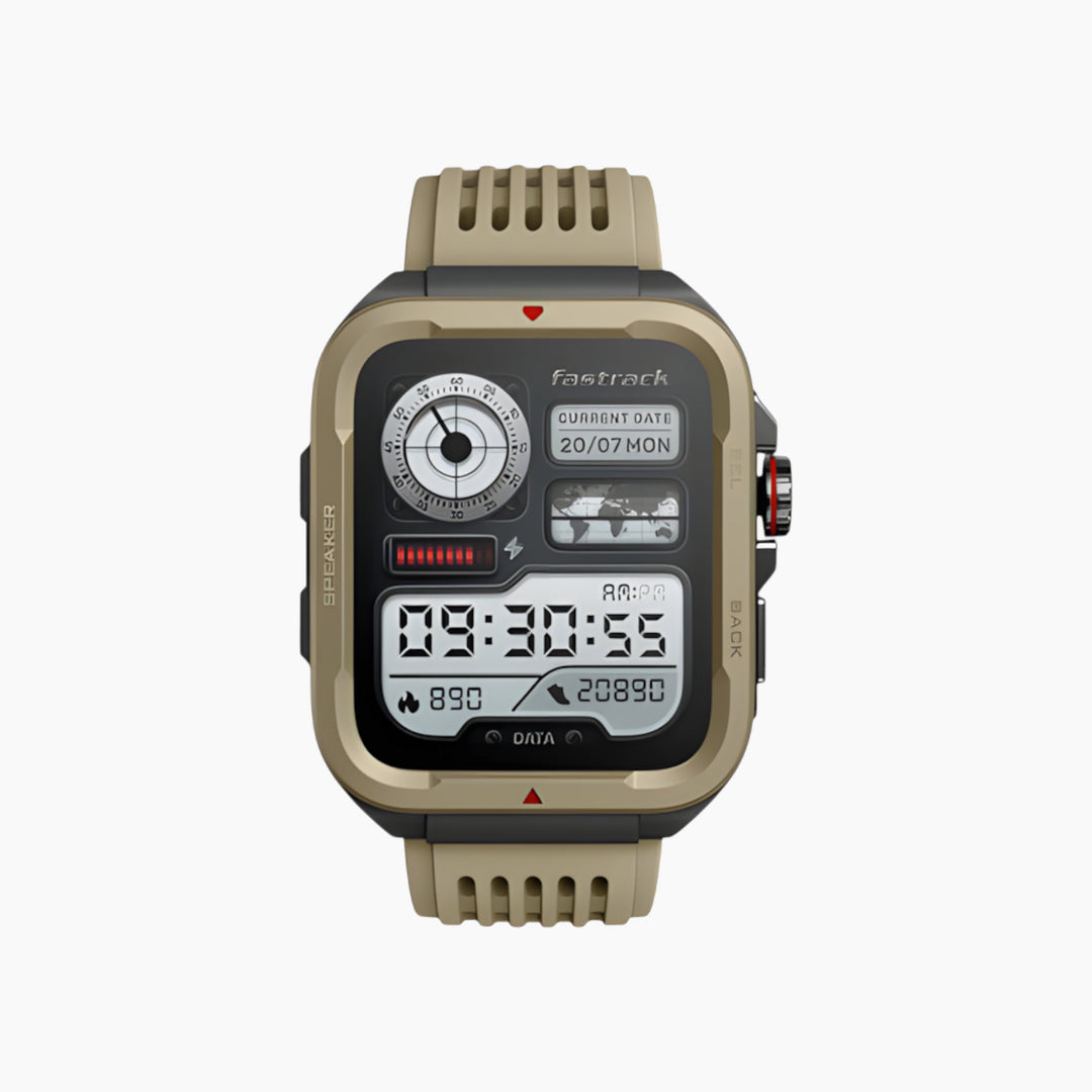 Casio Fastrack Active smartwatch with 1.83" UltraVU HD Display and functional crown